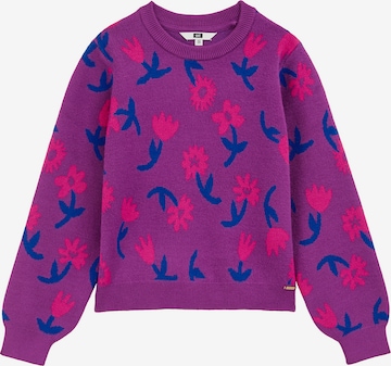WE Fashion Neulepaita värissä lila: etupuoli