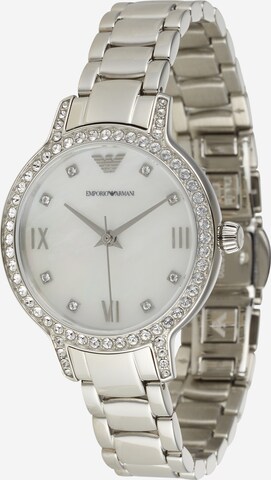 Emporio Armani Analog Watch in Silver: front