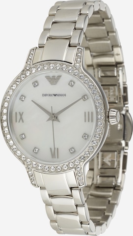 Emporio Armani Analoog horloge in Zilver: voorkant