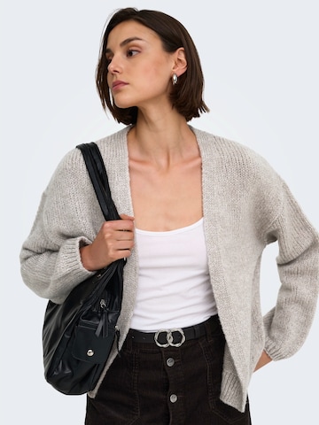JDY Strickjacke 'JDYDINEA' in Grau