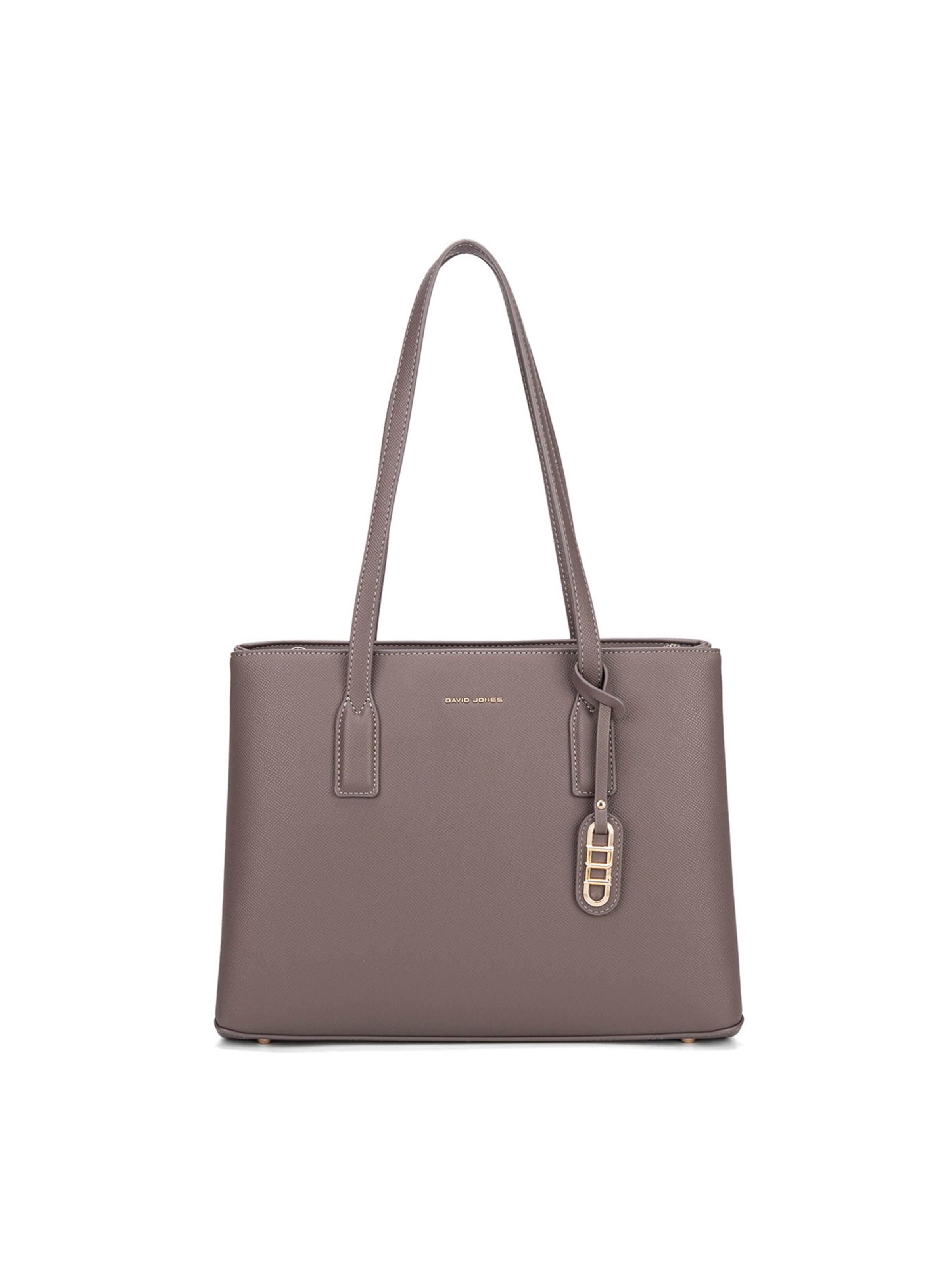 Shopper di David Jones in marrone: frontale