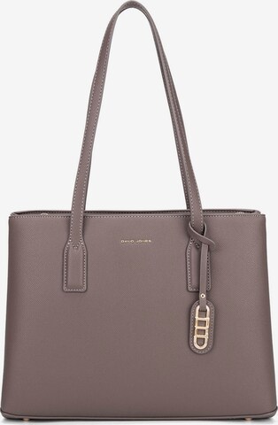 Shopper di David Jones in marrone: frontale