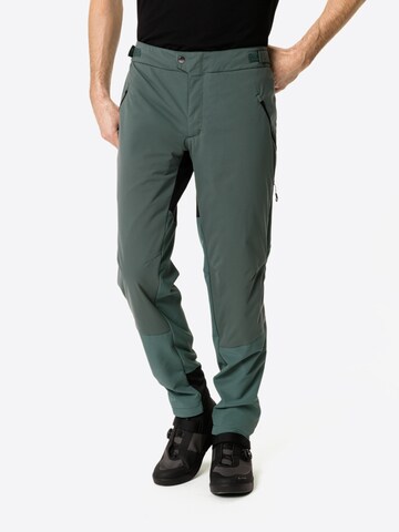 VAUDE Regular Outdoor Pants 'M Minaki P' in Green: front