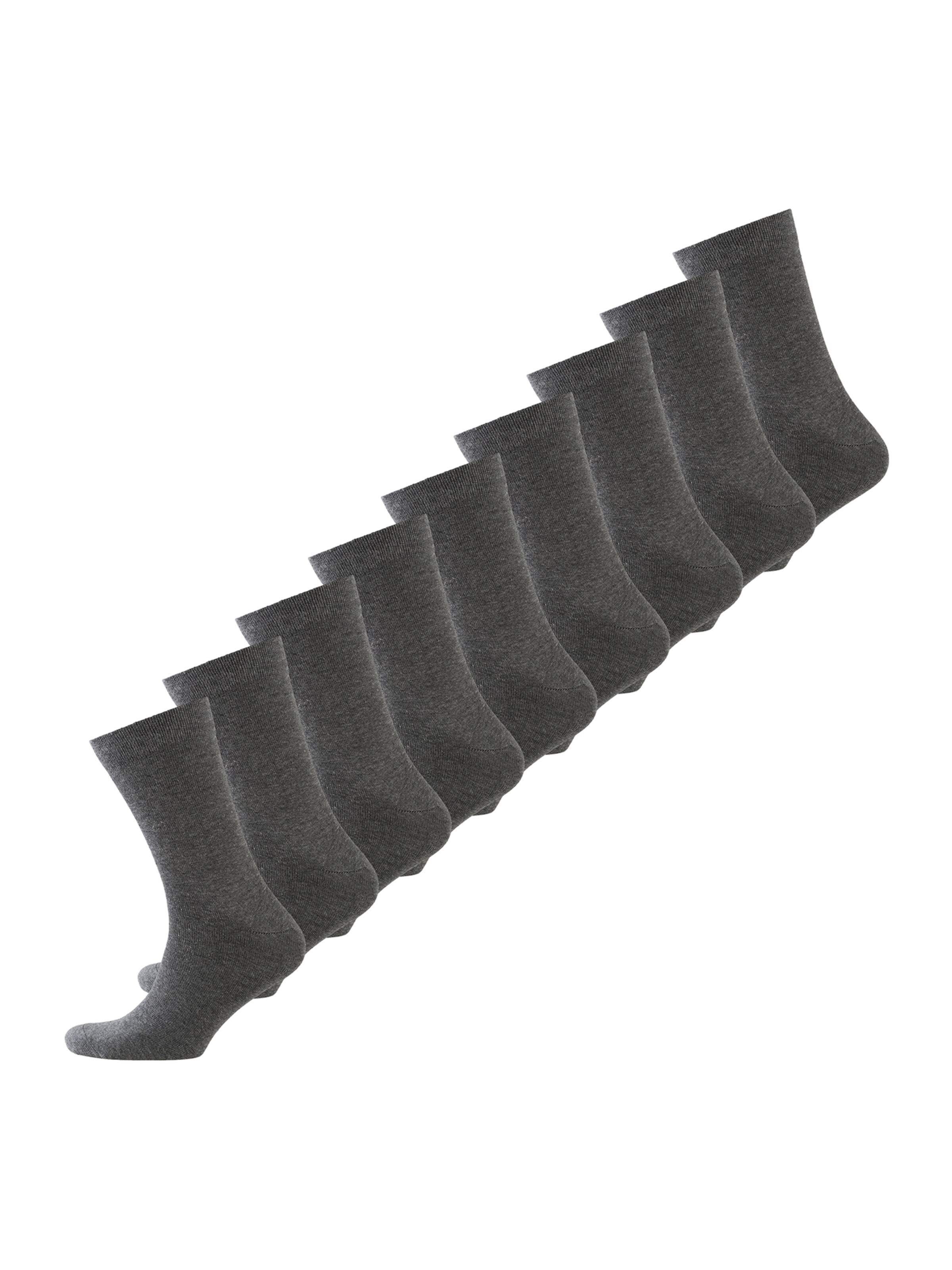 Nur Der Socks in Grey: front
