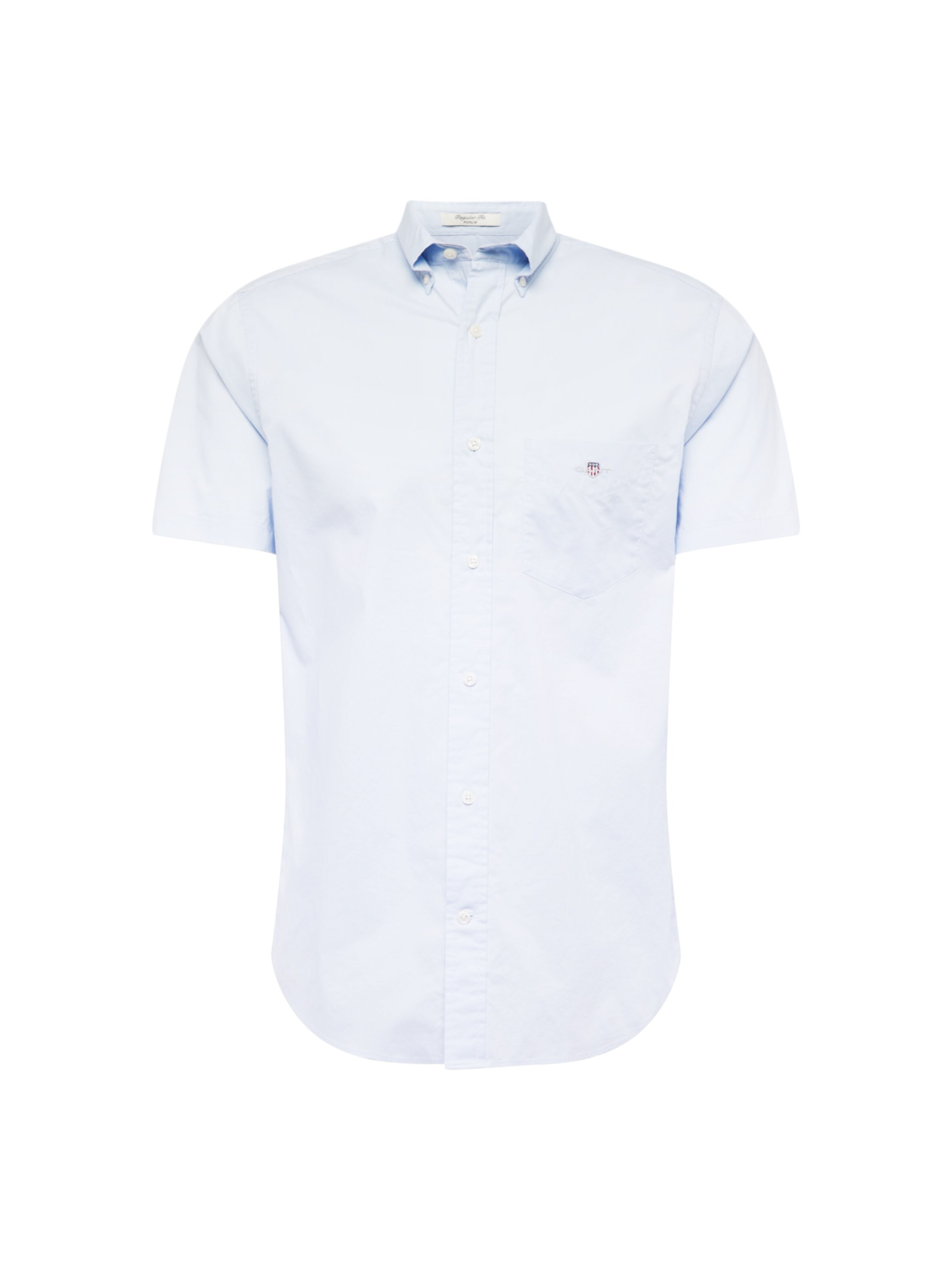 GANT Rovný strih Košeľa - Modrá: predná strana