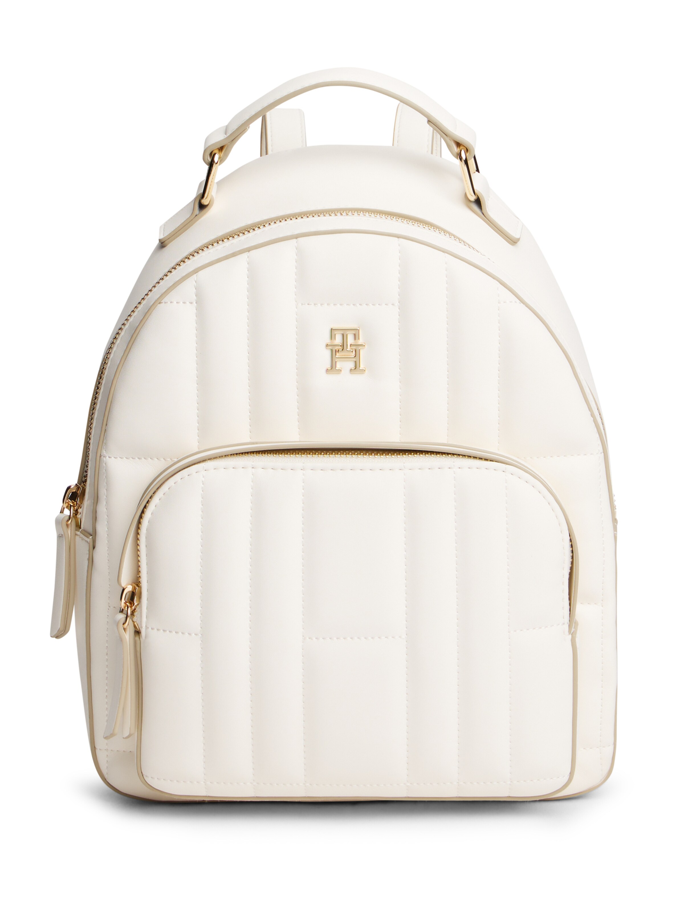 TOMMY HILFIGER Backpack in Beige: front