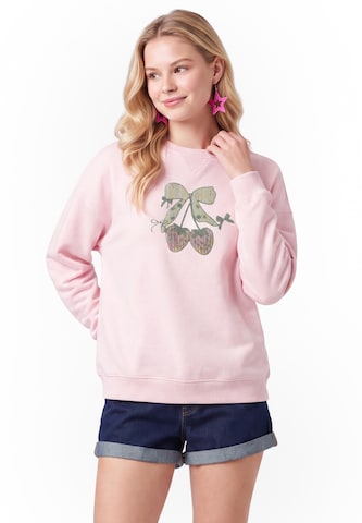 MYMO - Sudadera en rosa: frente