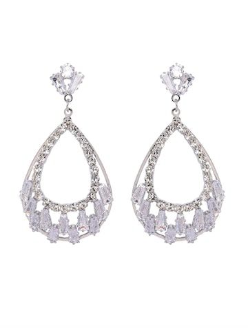 AVANT-GARDE PARIS Earrings 'Zlatasa' in Silver: front