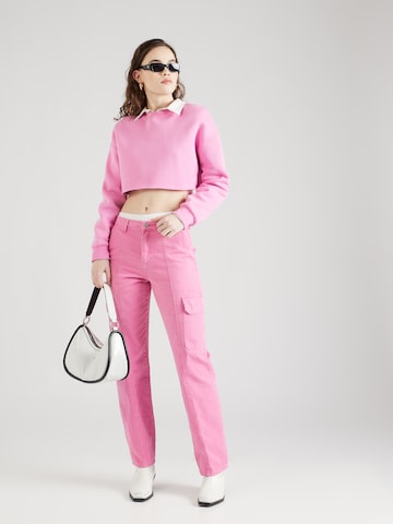 regular Jeans cargo 'KATO KEA' di b.young in rosa