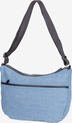 MANDARINA DUCK Schultertasche 'Hunter Denim Hobo' in Blau