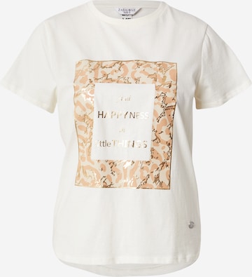 T-shirt 'Li44nne' ZABAIONE en blanc : devant