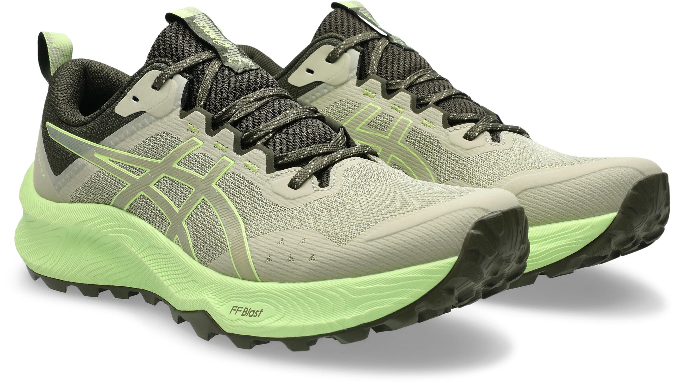 ASICS Running Shoes in Green