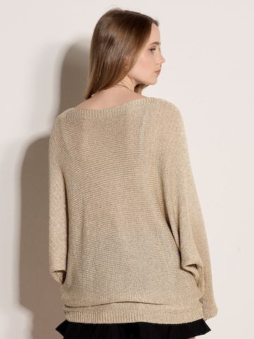 Pull-over ' ' Apricot en jaune