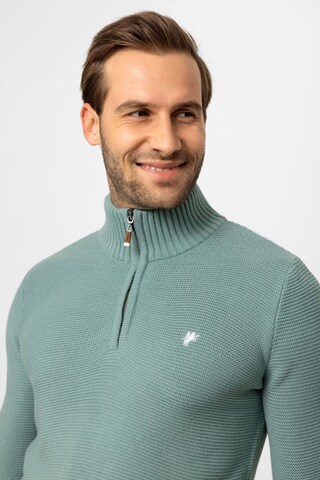 DENIM CULTURE Sweater ' DIEGO ' in Green