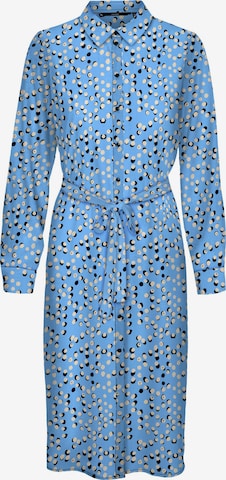 VERO MODA Платье-рубашка 'NYA' в Синий: спереди