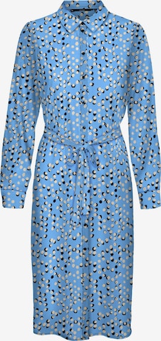 Robe-chemise 'NYA' VERO MODA en bleu : devant