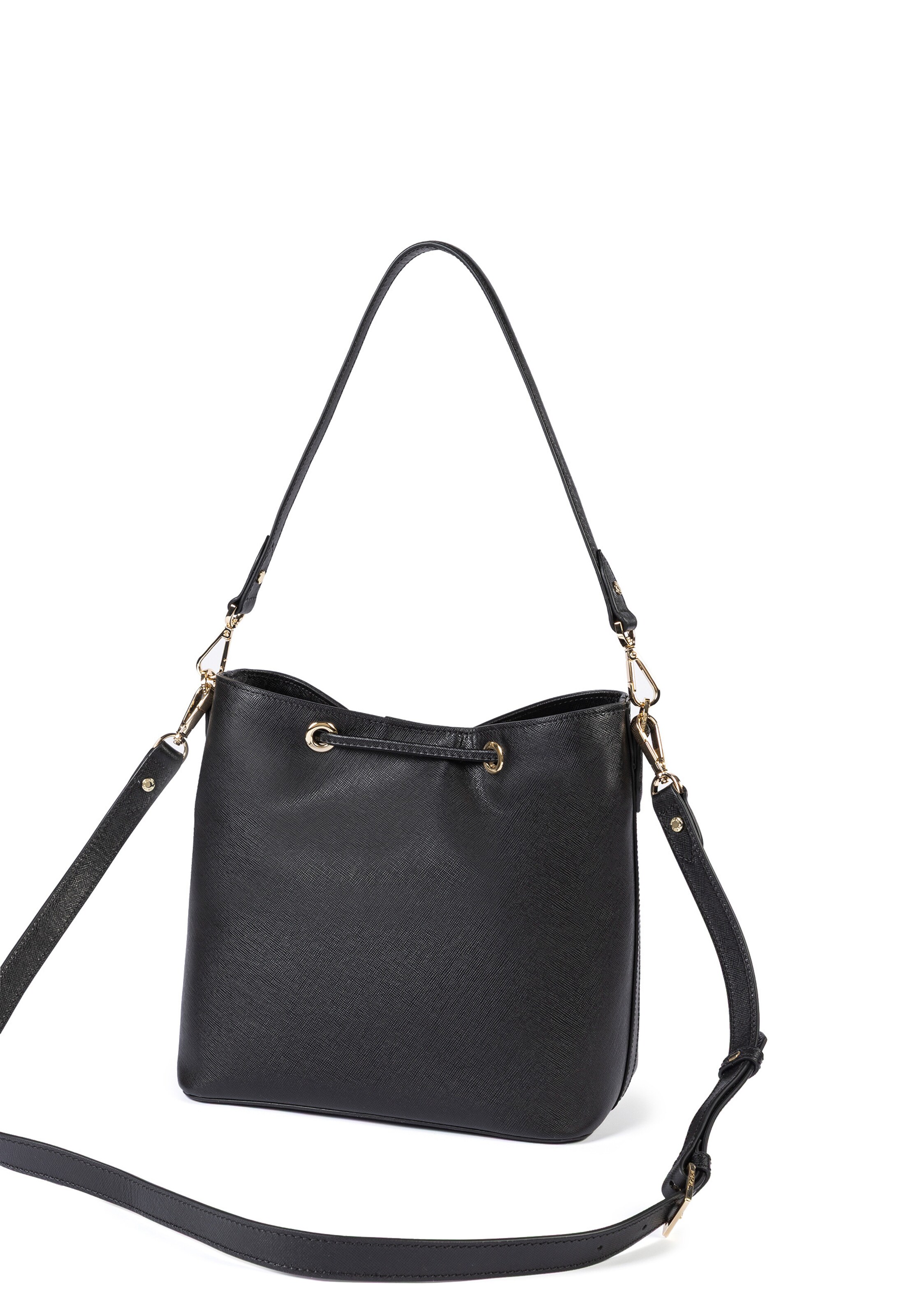 Borsa a spalla 'Pitti Saffiano' di Roeckl in nero