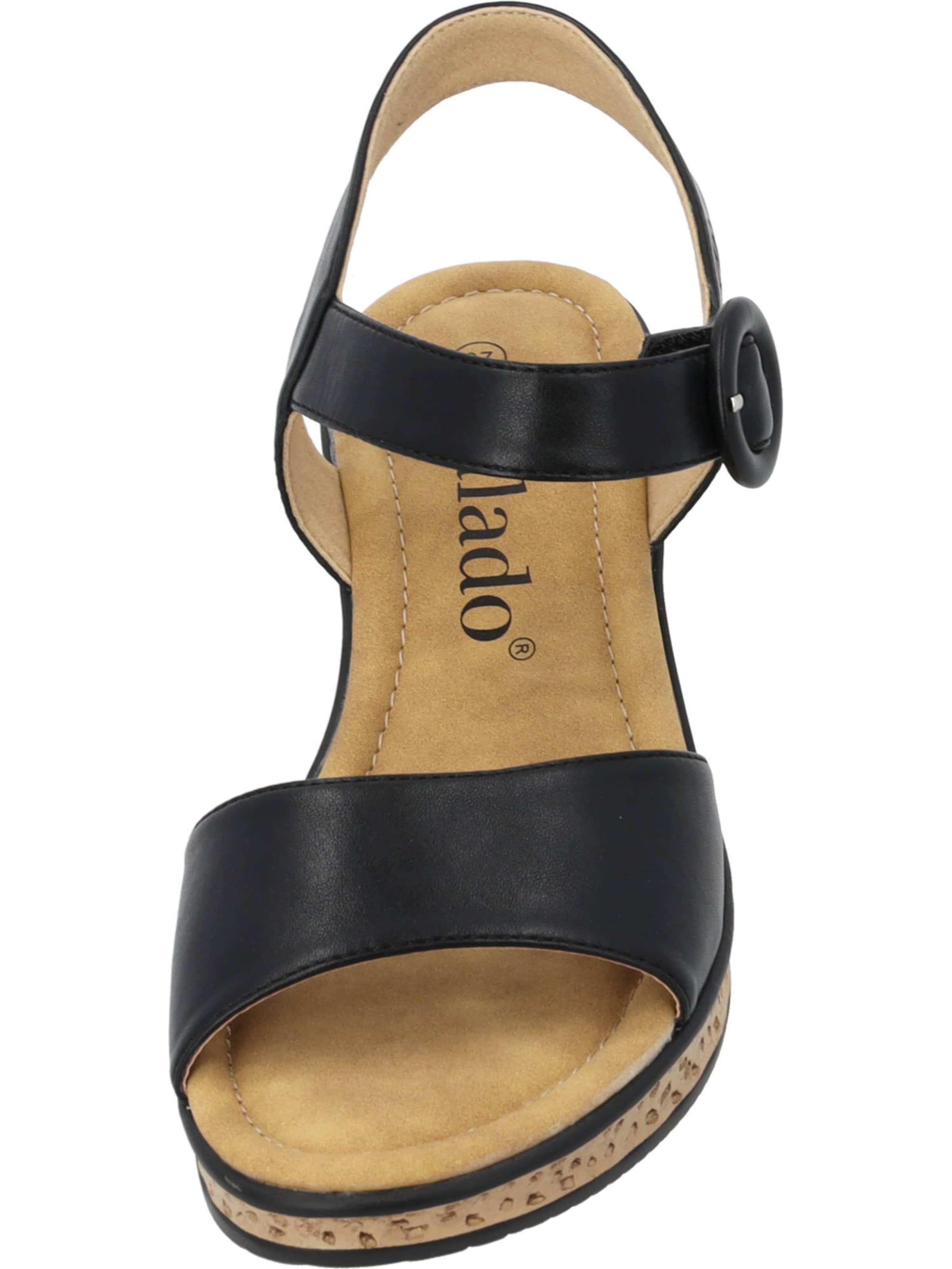 Palado Sandalen met riem 'Helys' in Zwart