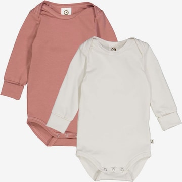 Müsli by GREEN COTTON Romper/bodysuit in Pink: front