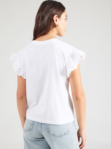ABOUT YOU Тениска 'Rita' в бяло