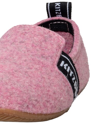 Living Kitzbühel Slippers 'T-Modell Filz' in Pink
