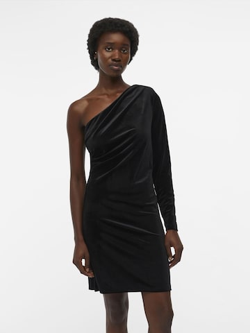 OBJECT فستان 'Bianca' بلون أسود: الأمام