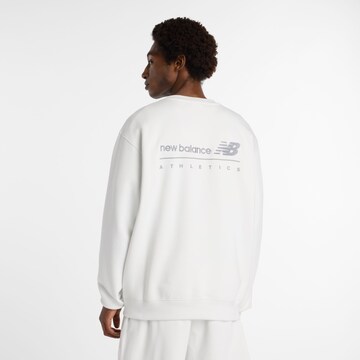 Sweat-shirt new balance en blanc