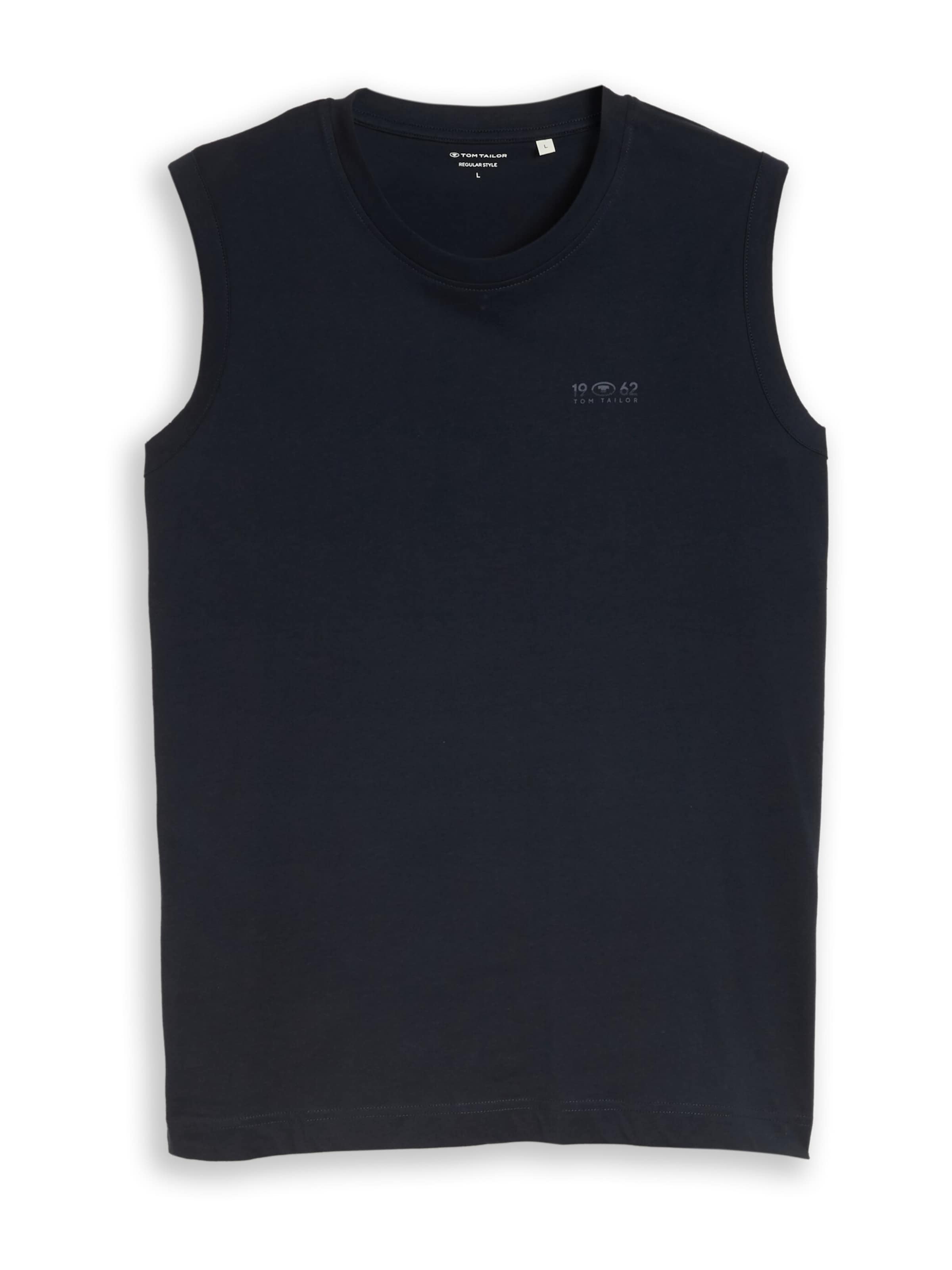 TOM TAILOR Shirt in Blue: front