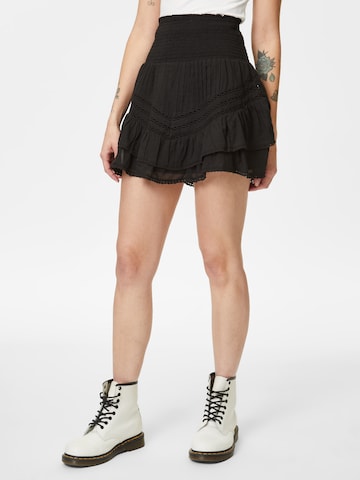 Neo Noir Skirt 'Atkin' in Black: front