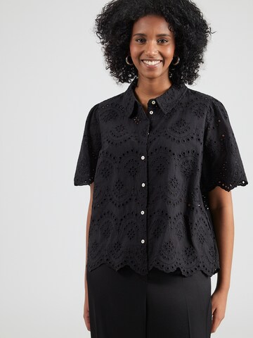 Chemisier 'CARValais' ONLY Carmakoma en noir : devant