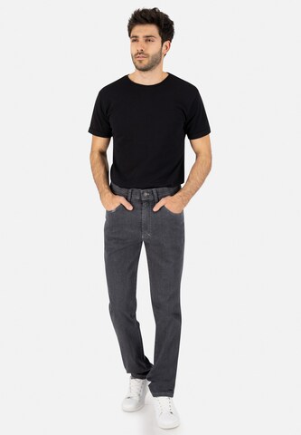 CLUB OF COMFORT Slimfit Jeans 'HENRY X6516' in Grau
