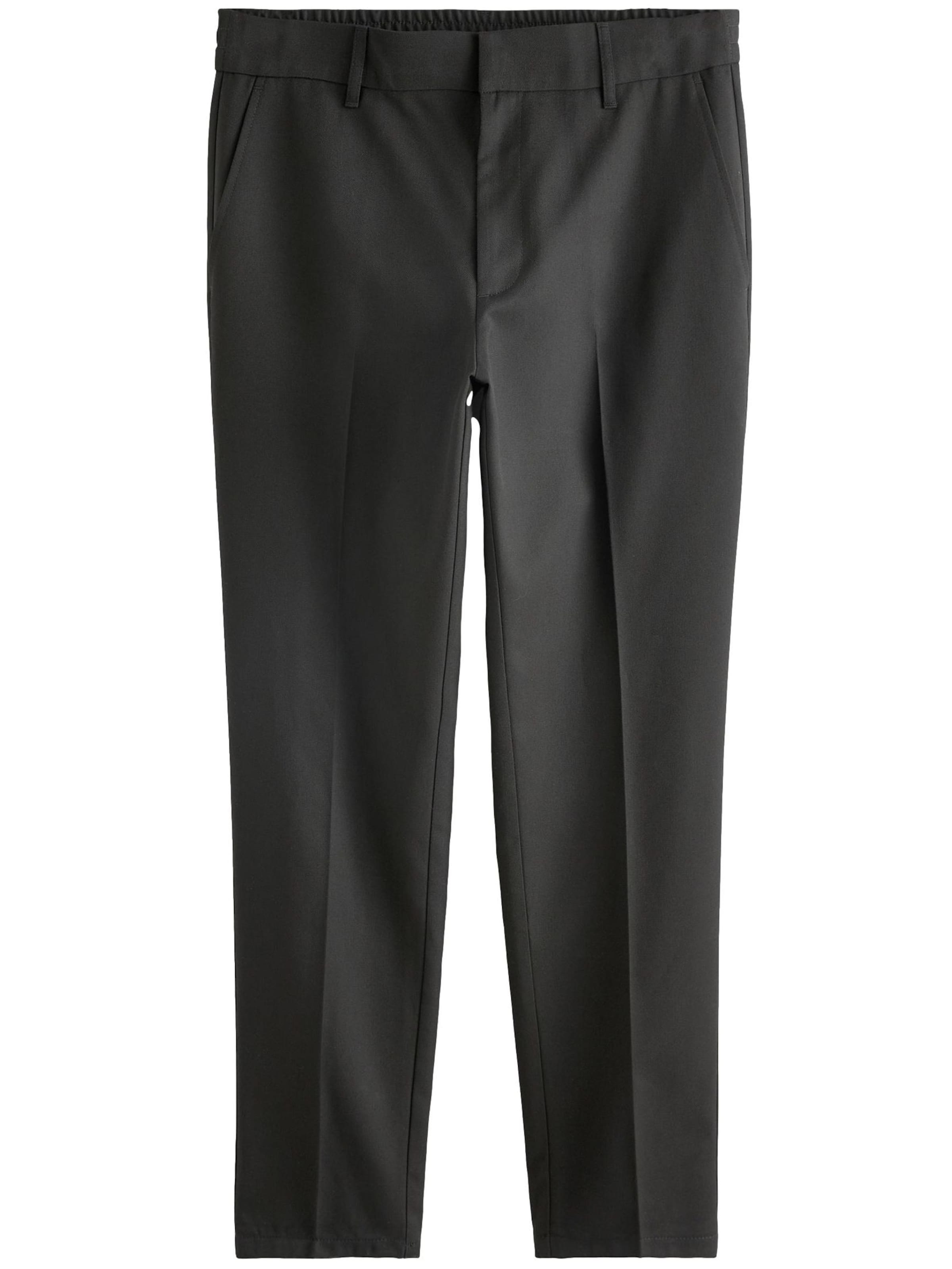 melns Next Vaļīgs piegriezums Čino bikses: no priekšpuses