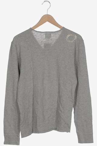 DIESEL Sweatshirt & Zip-Up Hoodie in L in Grey