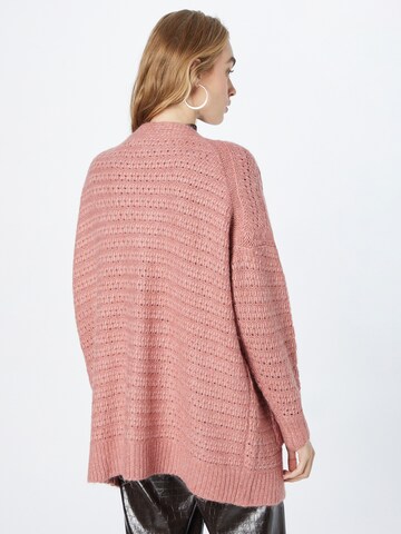 ONLY Strickjacke 'NEW CHUNKY' in Pink