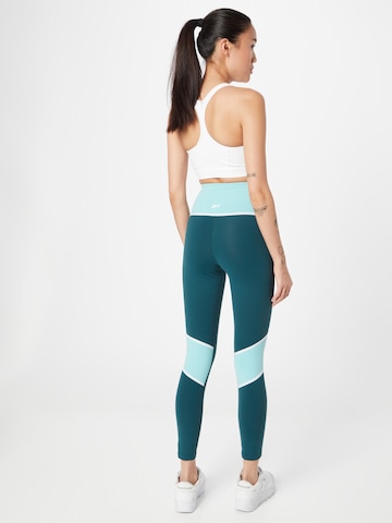 Reebok Skinny Sportbroek in Groen