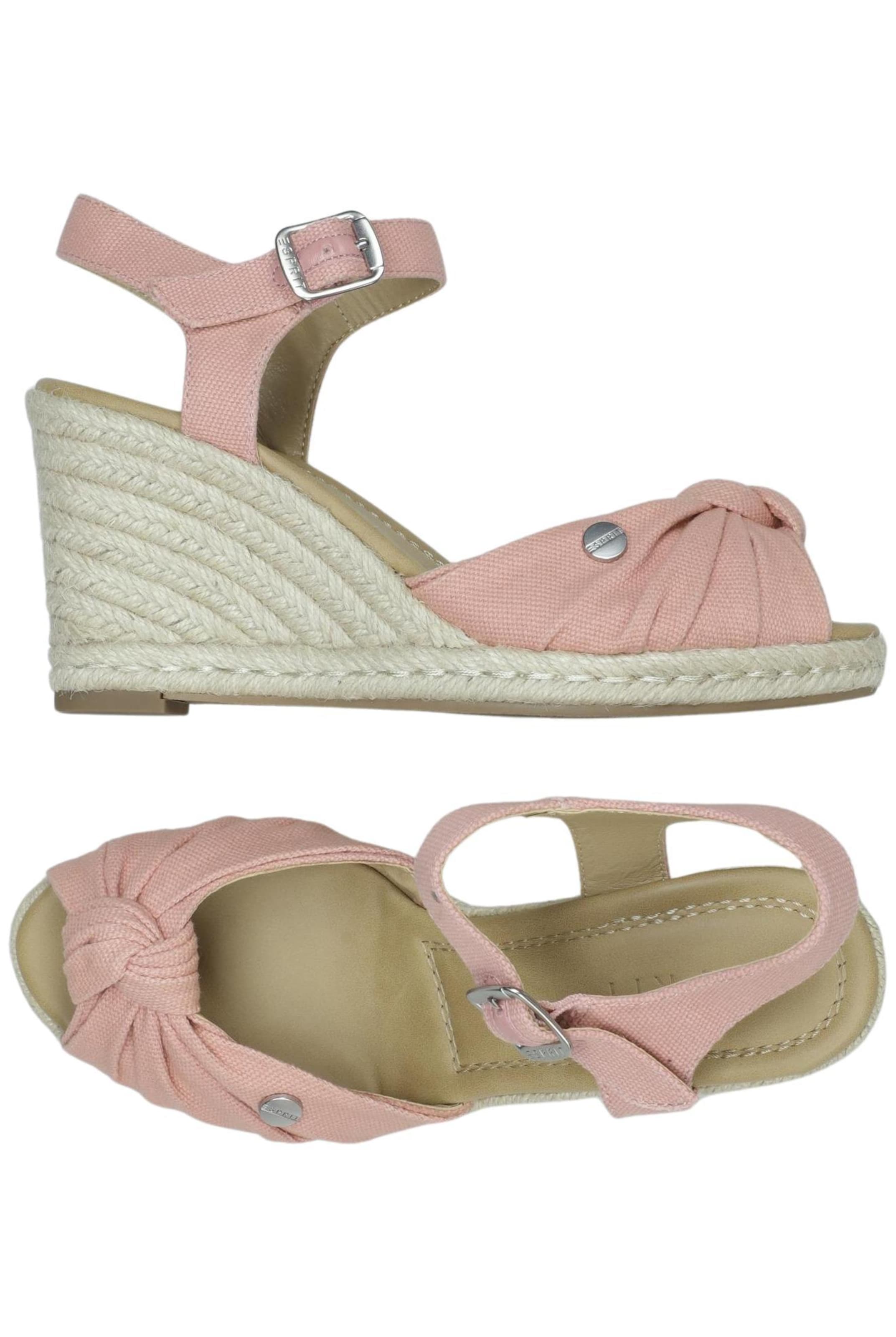 ESPRIT Sandals & High-Heeled Sandals in 38 in Pink: front