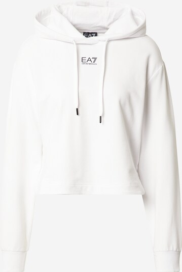 EA7 Emporio Armani Dressipluus must / valge, Tootevaade