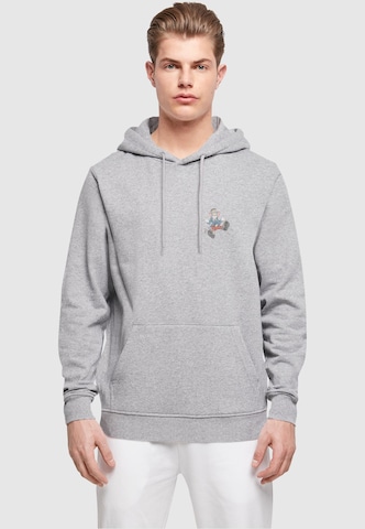 ABSOLUTE CULT Sweatshirt 'Tom and Jerry - Frankenstein Tom' in Grau: Vorderseite