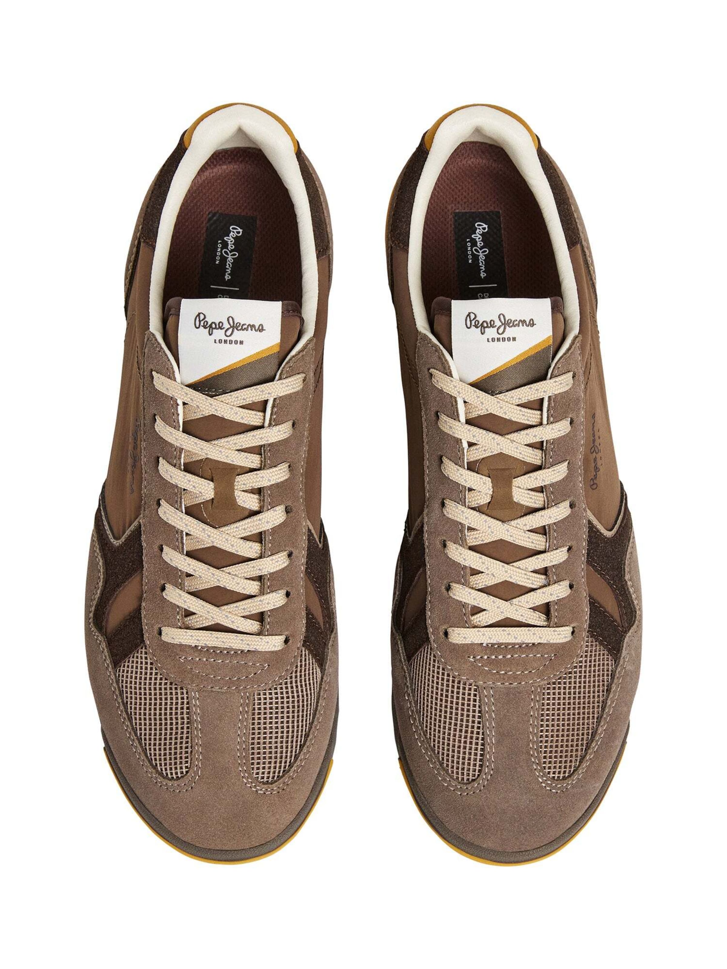 Pepe Jeans Sneakers laag 'Marvin Match' in Beige