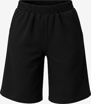 Vivisence Wide Leg Hose '9108' in Schwarz: Vorderseite