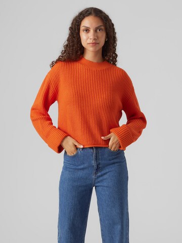 VERO MODA Tröja 'Sayla' i orange: framsida