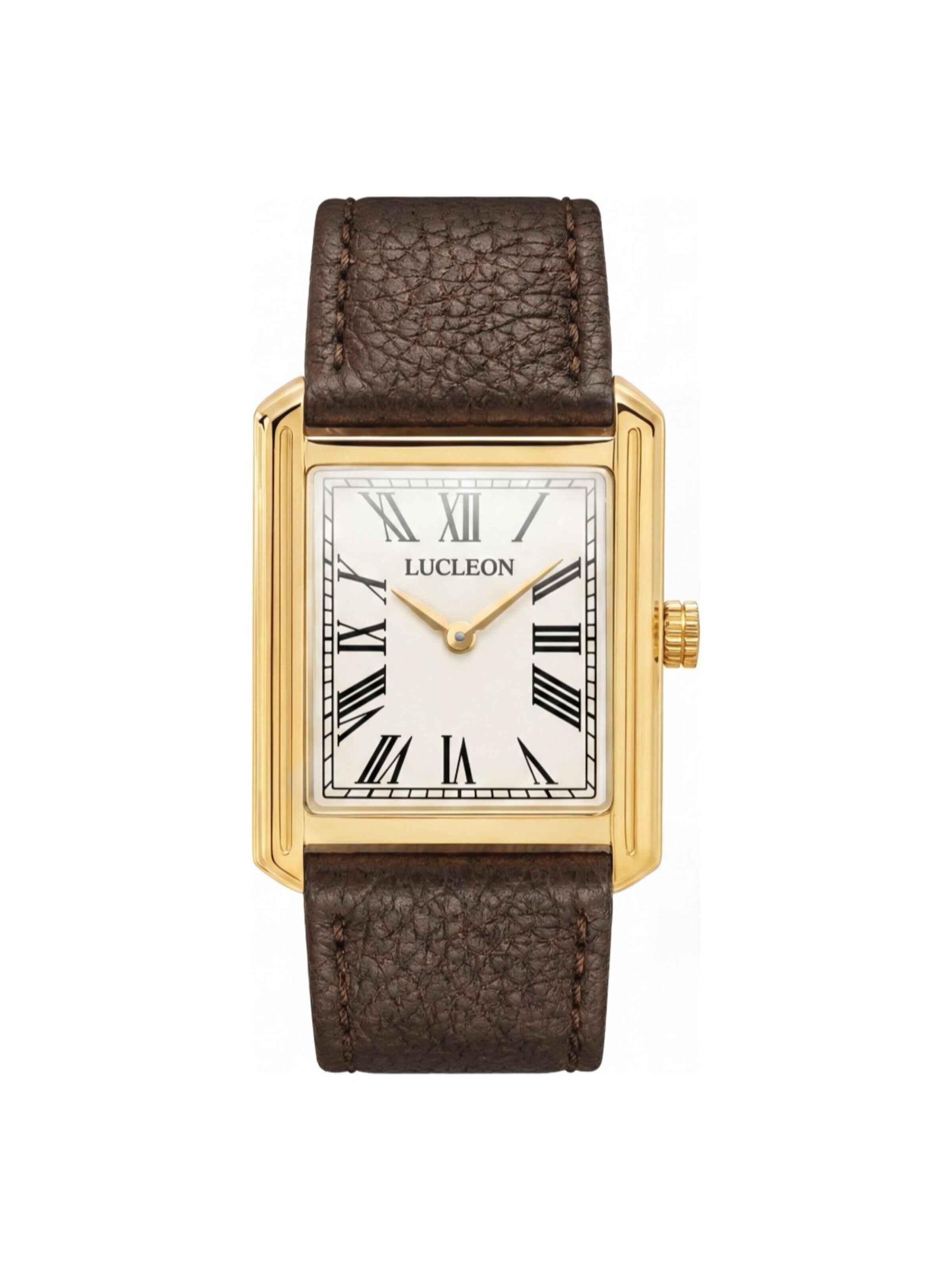 Lucleon Analog watch 'Legacy' in Gold: front