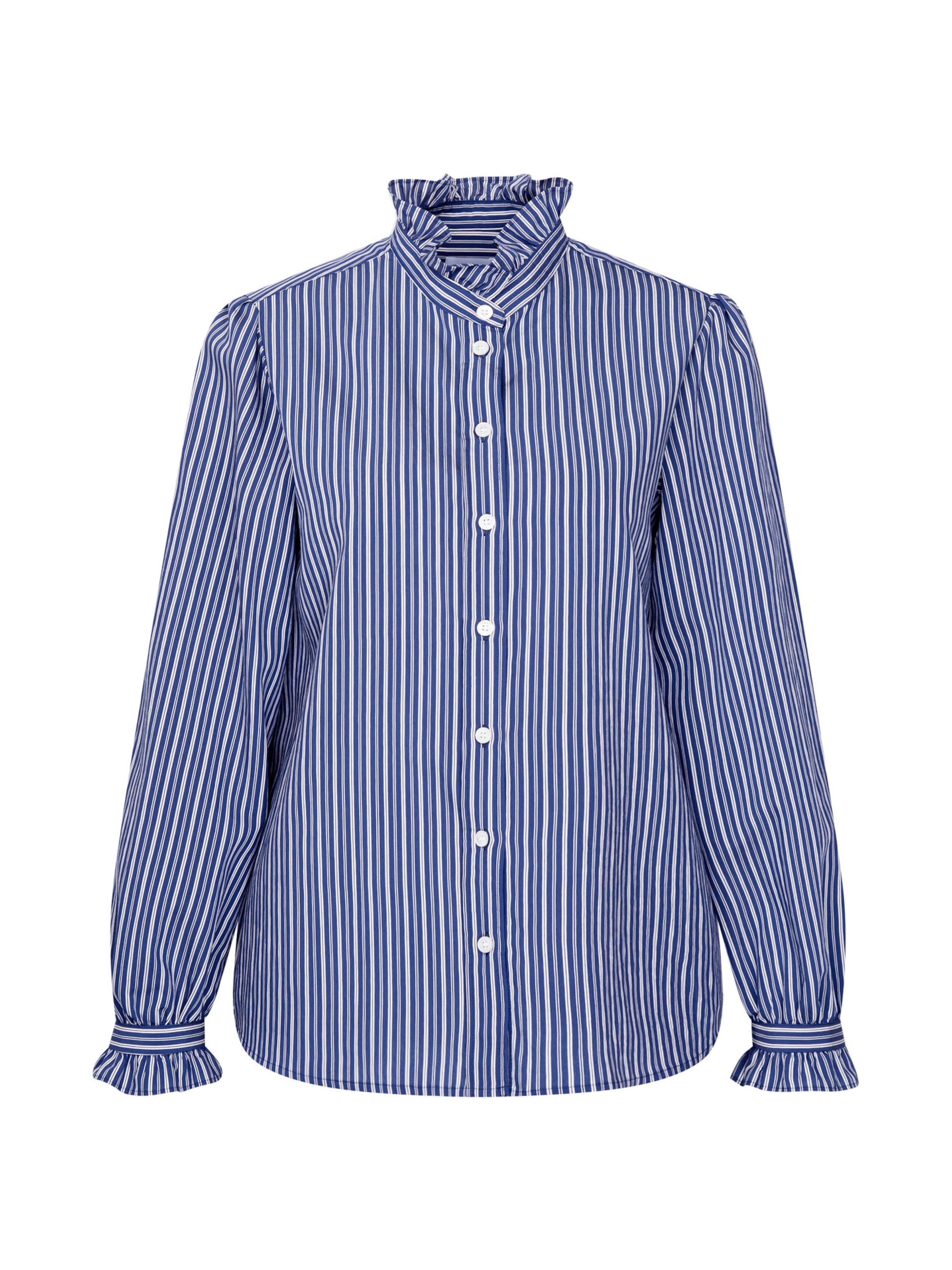 SEIDENSTICKER Blouse in Blue: front