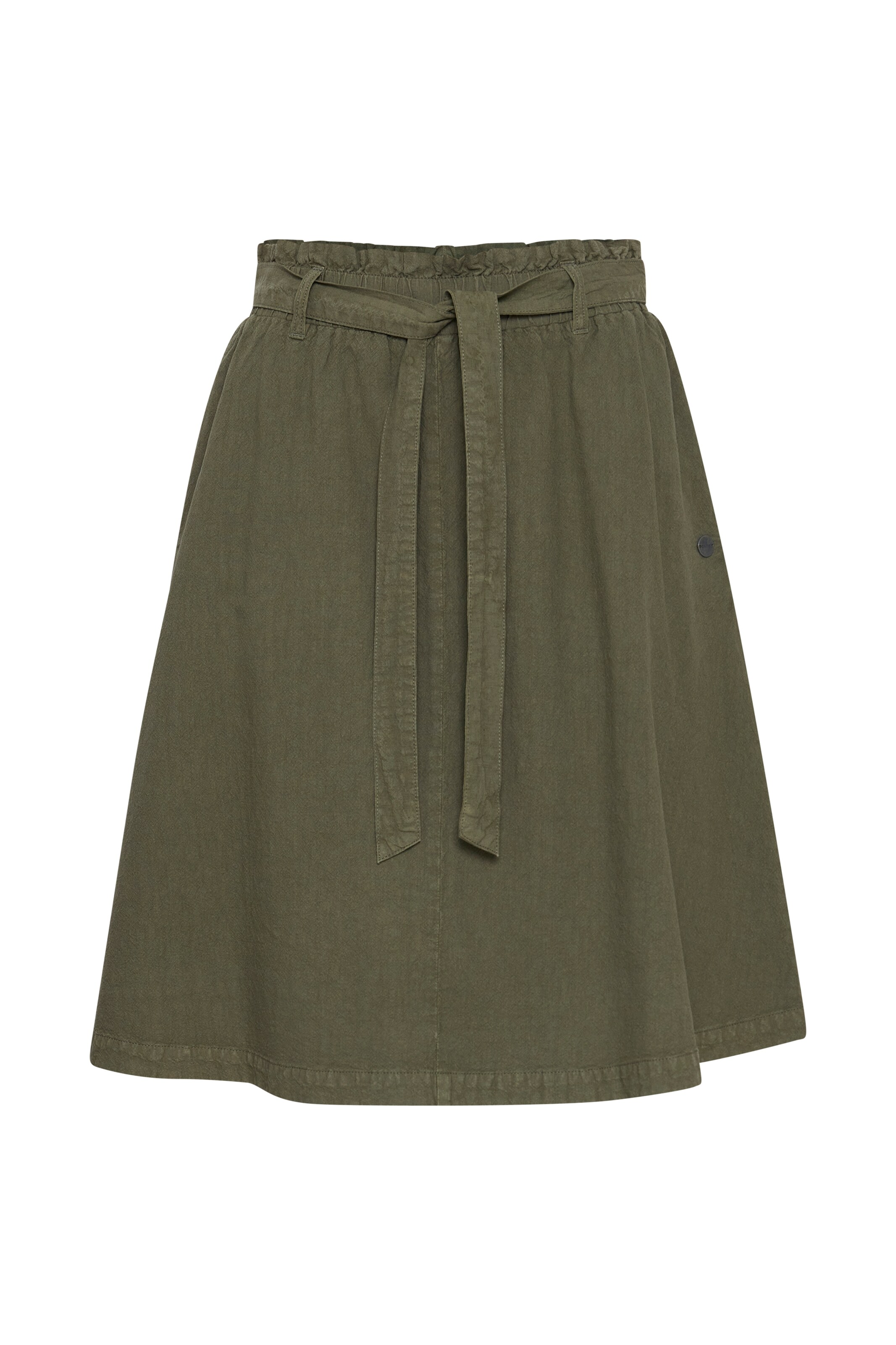 Oxmo - Falda 'Lerke' en verde: frente