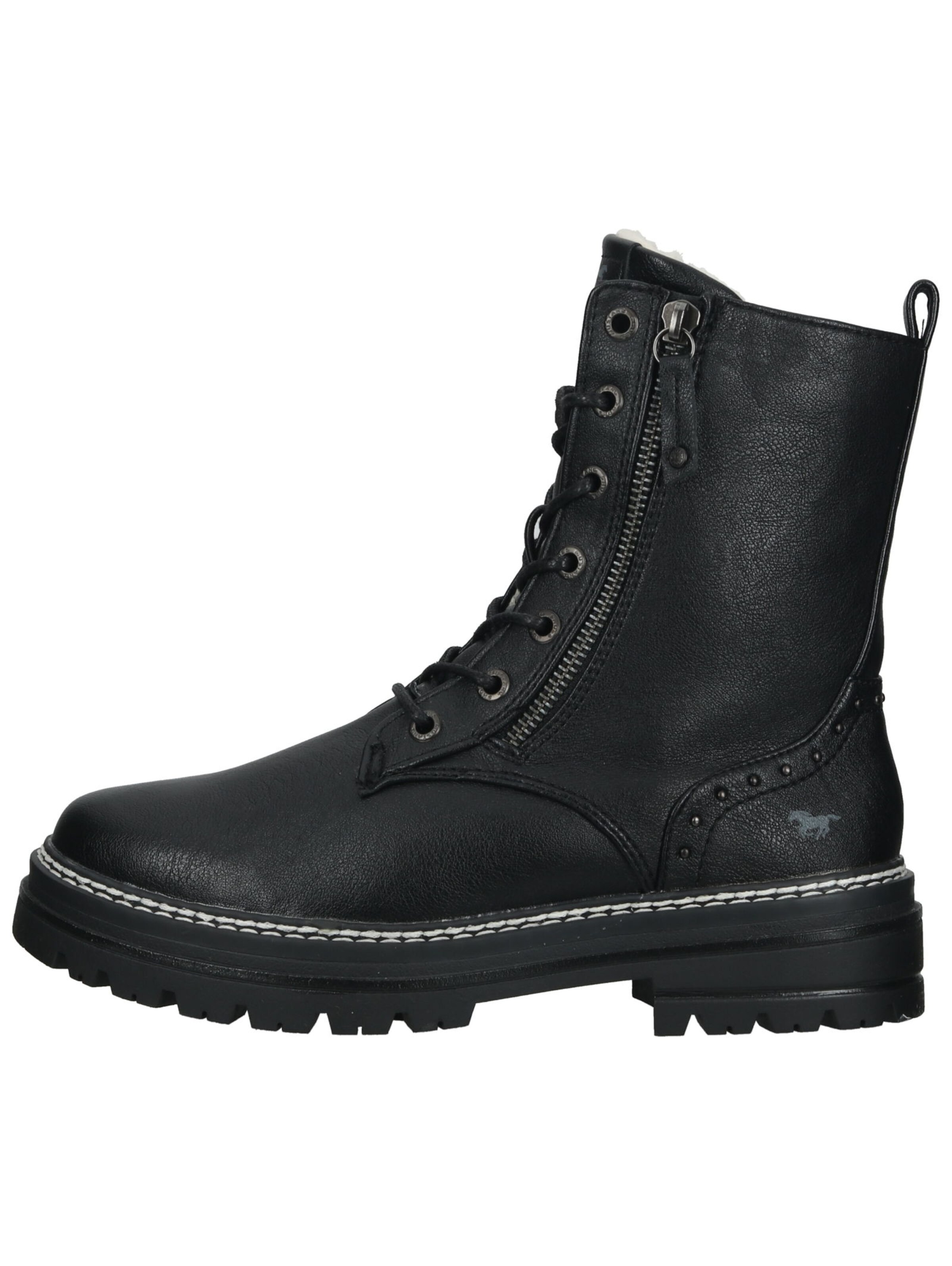 Bottines à lacets MUSTANG en noir