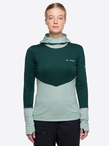 VAUDE Functioneel shirt 'Monviso' in Groen: voorkant