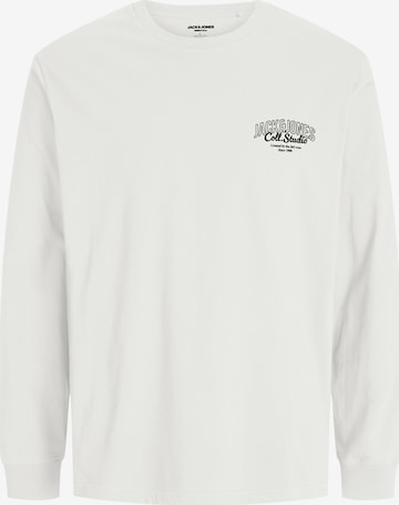 JACK & JONES Shirt 'JJMAKOTO' in Weiß: Vorderseite