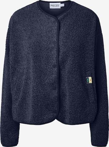 Veste mi-saison 'KATTY' PIECES en bleu : devant