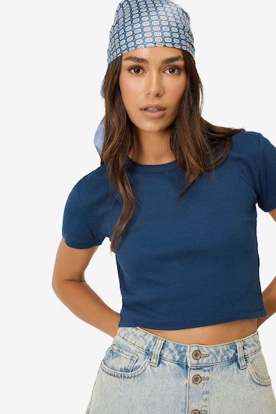 No Matter What Shirt in de kleur Navy, Productweergave