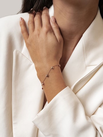 Braccialetto 'Heart Parade' di Hey Happiness in oro